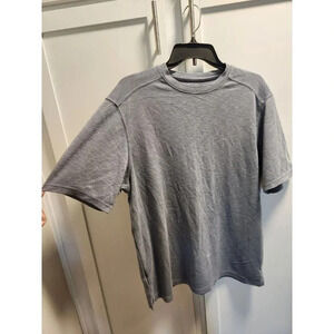 Tommy Bahama Tee Shirt Men’s Embroidered Logo Preppy Casual Slate Blue Sz L